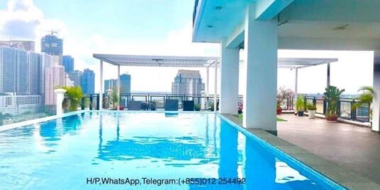 Pool and Gym Service Apartment for Rent